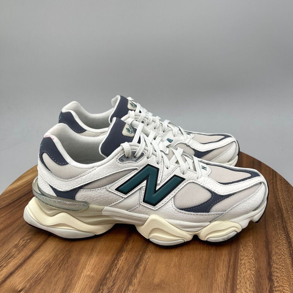 New Balance 9060 Shoes Mens Size 10 D Sea Salt Teal Gray Running Comfort Walking